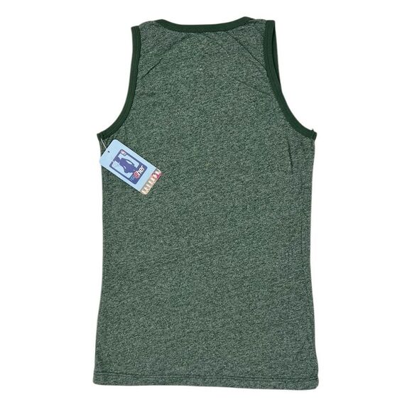 Majestic Women’s NBA Milwaukee Bucks Green Throwback 1971 Champions Tank Top XS - Picture 2 of 6